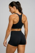 Women Shorts Black Crossfit Gym