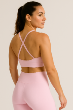 Women Sports Bra Dusty Pink Crossfit/Gym