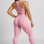 dusty pink leggings crossfit gym