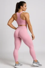dusty pink leggings crossfit gym