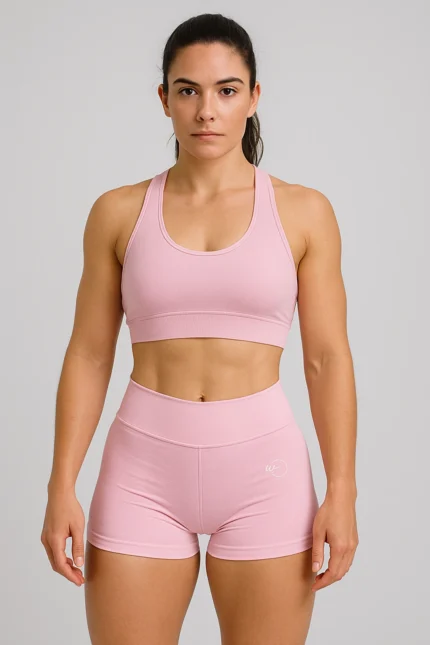 Women Shorts Dusty Pink Crossfit Gym