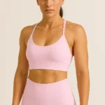 Women Sports Bra Dusty Pink Crossfit/Gym