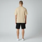 mens tshirt beige wodfuel
