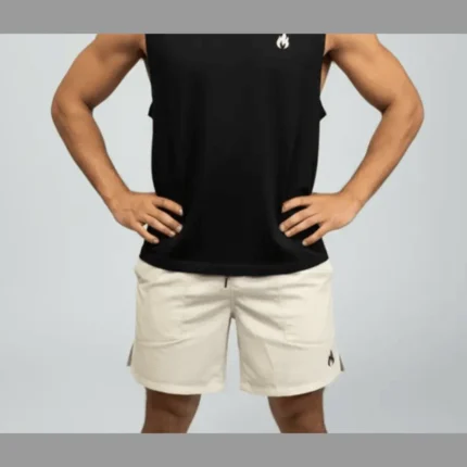 mens shorts beige