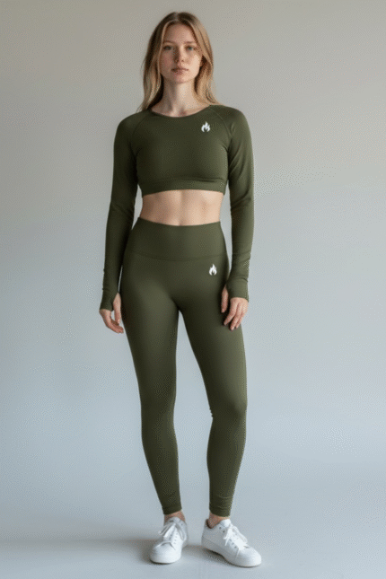 Long Sleeve Olive Green