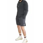 mens shorts dark grey