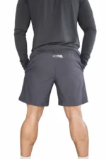 mens shorts dark grey