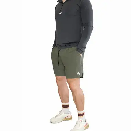 mens shorts olive green