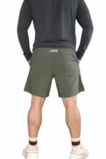 mens shorts olive green