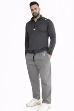 Men’s Windproof Sweat Pants – light grey