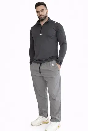 Men’s Windproof Sweat Pants – light grey