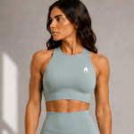 Racerback Bra - Pistachio Green