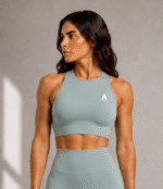 Racerback Bra - Pistachio Green