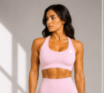 Sculpt Halter Bra - Dusty pink