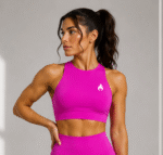 Racerback Bra - Power Pink